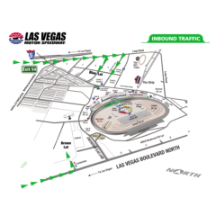 LVMS NASCAR Traffic- Inbound